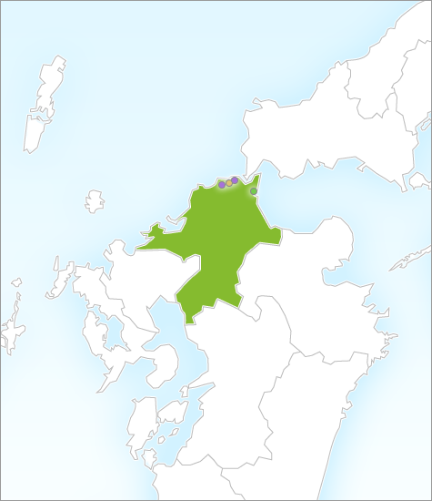 地図：福岡