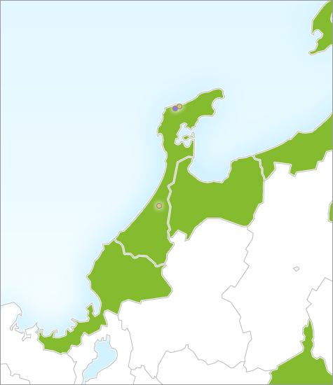 地図：石川