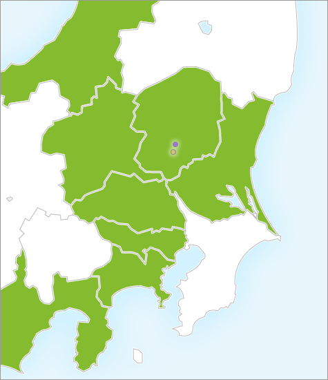 地図：栃木