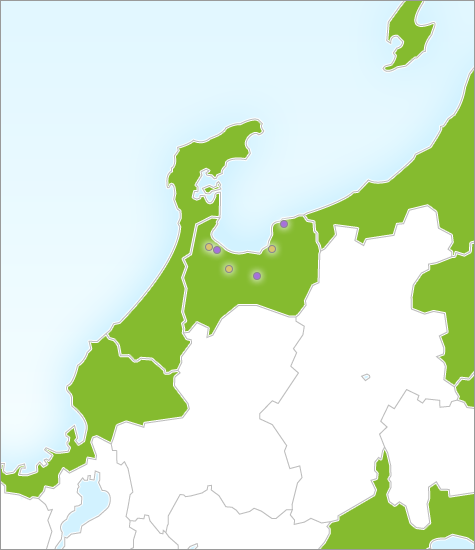 地図：富山